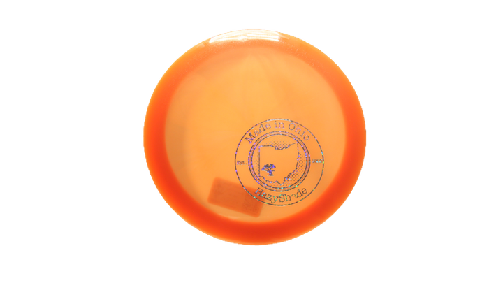 Pie Pan Discs Made in Ohio Baker's Blend Hype Distance Driver Front View
