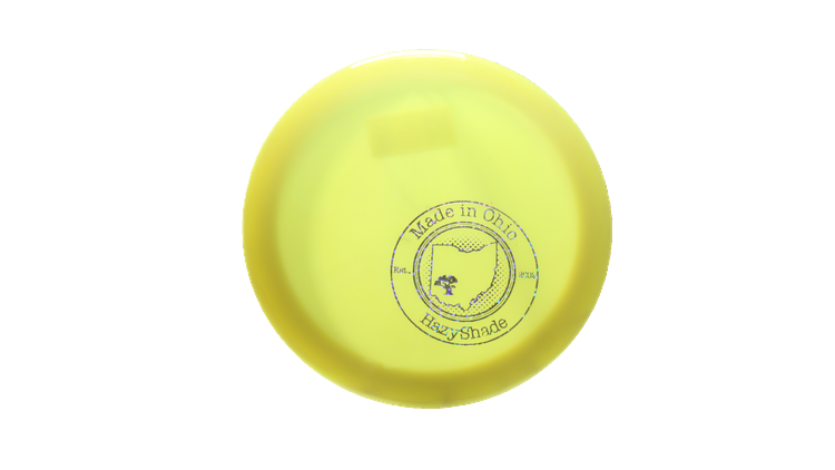 Pie Pan Discs Made in Ohio Baker's Blend Hype Distance Driver Front View