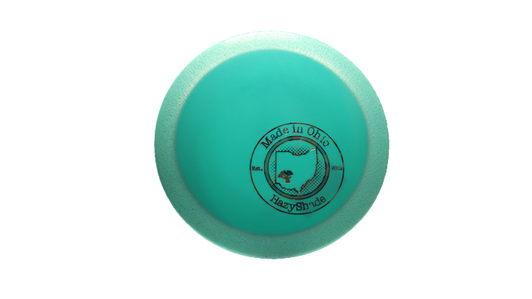 Pie Pan Discs Made in Ohio Puff Hype Distance Driver Front View