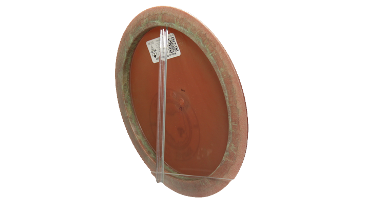 Pie Pan Discs Made in Ohio Puff Hype Distance Driver Back View