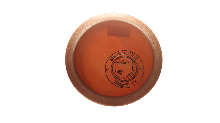 Pie Pan Discs Made in Ohio Puff Hype Distance Driver Front View