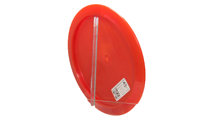 Pie Pan Discs Pie Pan Stamp Cherry Grunt (retooled) Fairway Driver Back View