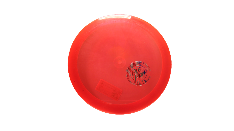 Pie Pan Discs Pie Pan Stamp Cherry Grunt (retooled) Fairway Driver Front View