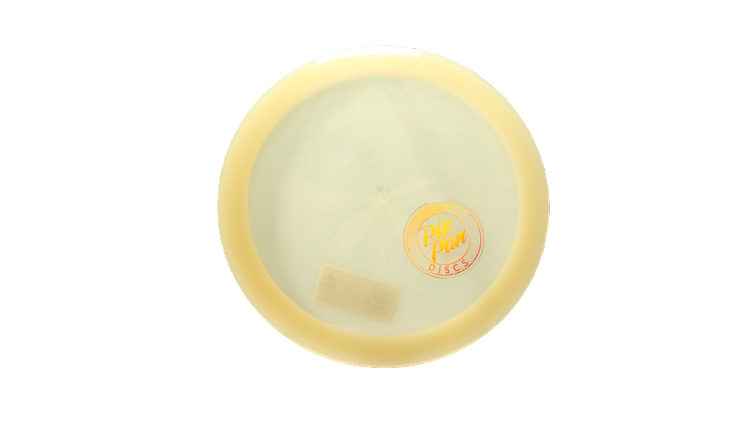 Pie Pan Discs Pie Pan Stamp Cherry Grunt (retooled) Fairway Driver Front View