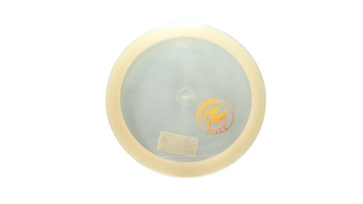 Pie Pan Discs Pie Pan Stamp Cherry Grunt (retooled) Fairway Driver Front View