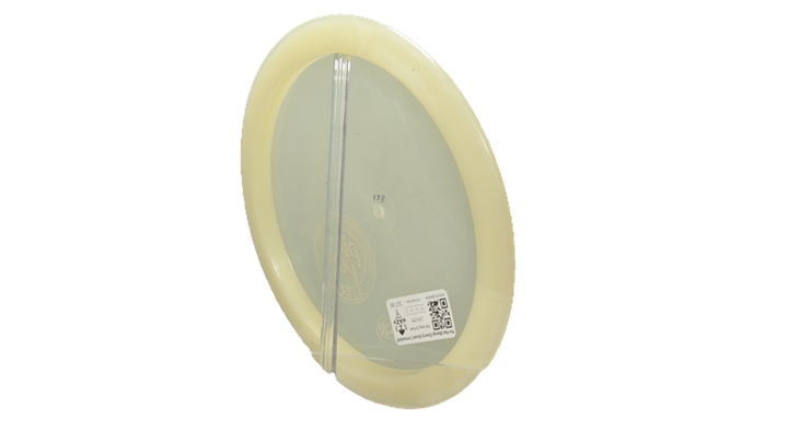 Pie Pan Discs Pie Pan Stamp Cherry Grunt (retooled) Fairway Driver Back View