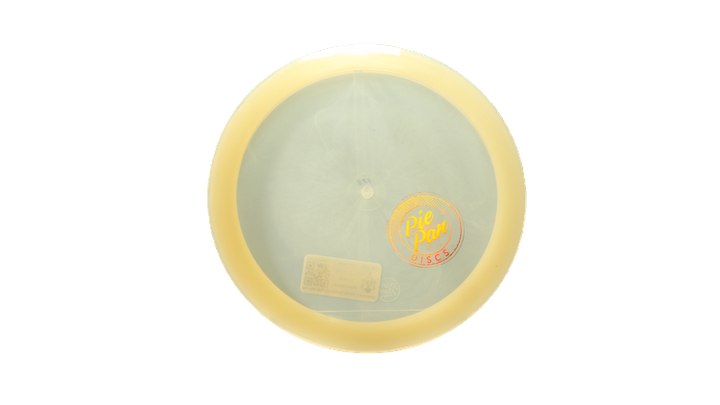 Pie Pan Discs Pie Pan Stamp Cherry Grunt (retooled) Fairway Driver Front View