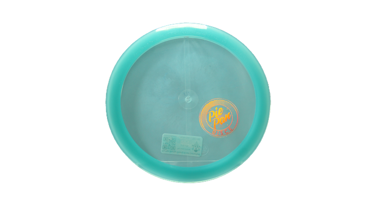 Pie Pan Discs Pie Pan Stamp Cherry Grunt (retooled) Fairway Driver Front View