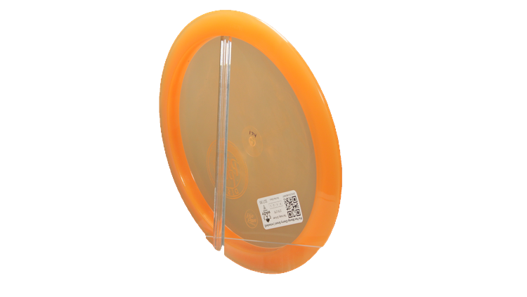 Pie Pan Discs Pie Pan Stamp Cherry Grunt (retooled) Fairway Driver Back View