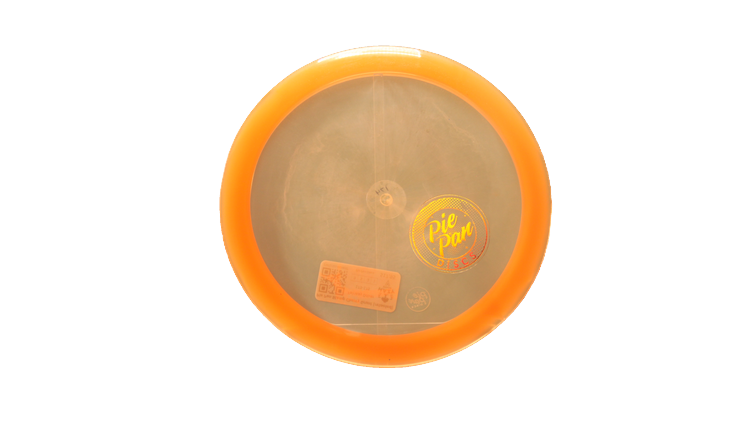 Pie Pan Discs Pie Pan Stamp Cherry Grunt (retooled) Fairway Driver Front View