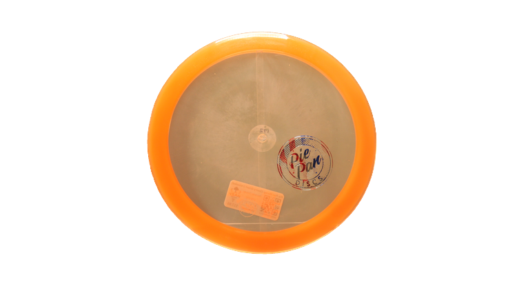 Pie Pan Discs Pie Pan Stamp Cherry Grunt (retooled) Fairway Driver Front View