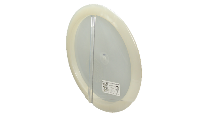 Pie Pan Discs Pie Pan Stamp Cherry Grunt (retooled) Fairway Driver Back View