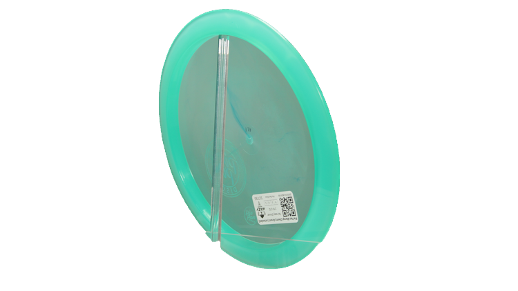 Pie Pan Discs Pie Pan Stamp Cherry Grunt (retooled) Fairway Driver Back View