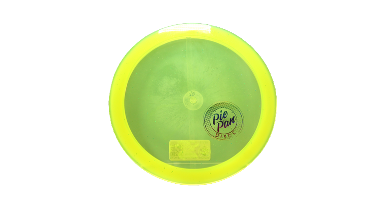 Pie Pan Discs Pie Pan Stamp Cherry Grunt (retooled) Fairway Driver Front View