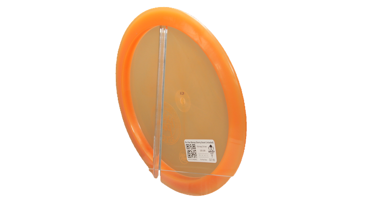 Pie Pan Discs Pie Pan Stamp Cherry Grunt (retooled) Fairway Driver Back View