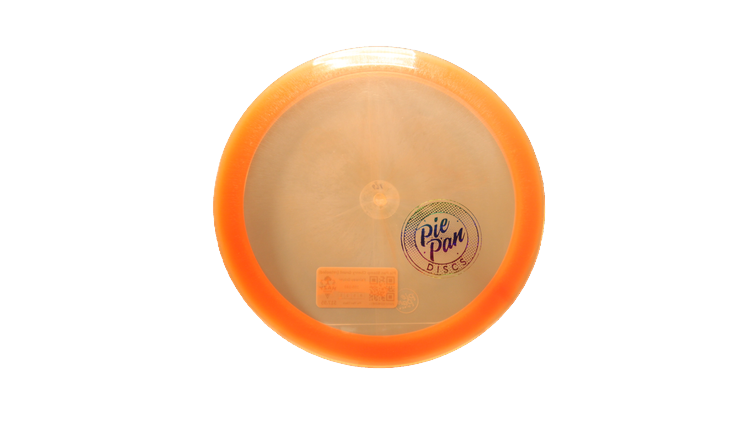 Pie Pan Discs Pie Pan Stamp Cherry Grunt (retooled) Fairway Driver Front View