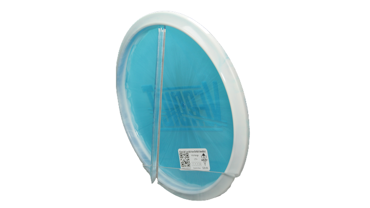 Dynamic Discs Glacial Lucid-Ice Orbit Verdict Midrange Back View
