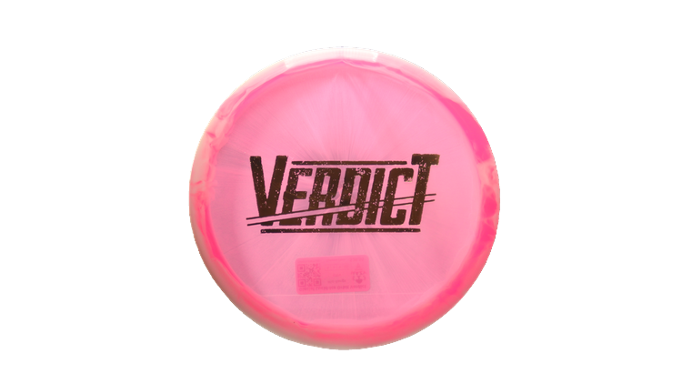 Dynamic Discs Glacial Lucid-Ice Orbit Verdict Midrange Front View