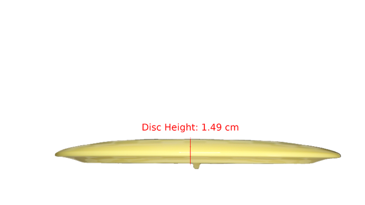 Discmania Discmania Challenge Swirl S-Line DD1 Distance Driver Profile View
