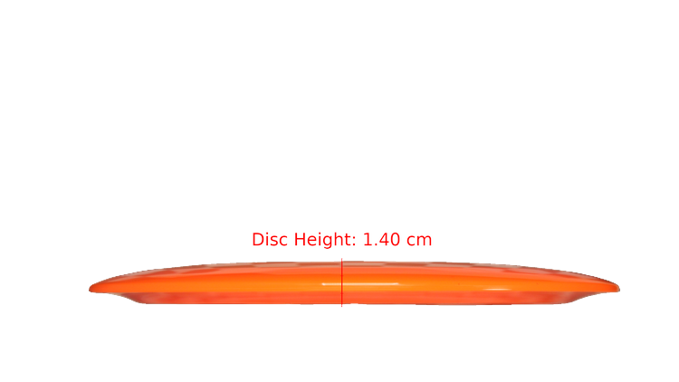 Dynamic Discs First Run Lucid Heist Distance Driver Profile View