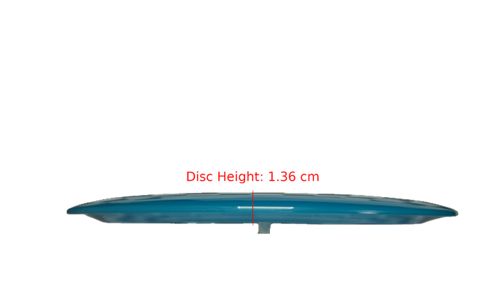 Dynamic Discs First Run Lucid Heist Distance Driver Profile View