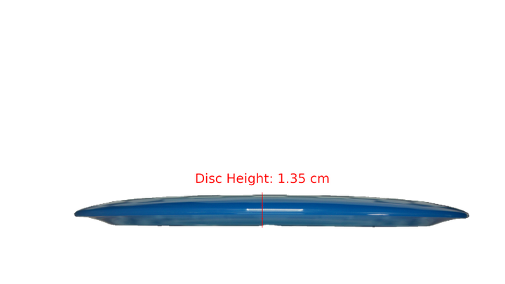 Dynamic Discs First Run Lucid Heist Distance Driver Profile View