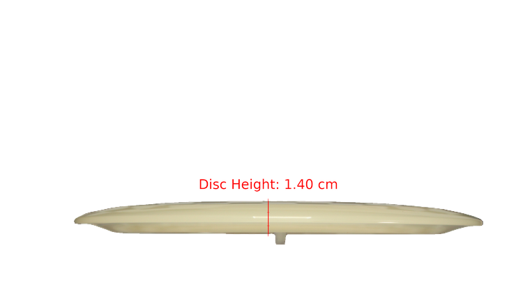 Dynamic Discs First Run Lucid Heist Distance Driver Profile View