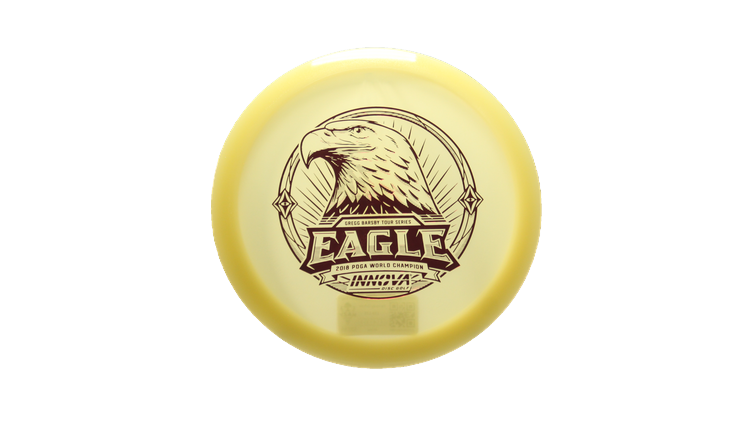 Innova 2025 G. Barsby Proto Glow Champion Eagle Fairway Driver Front View