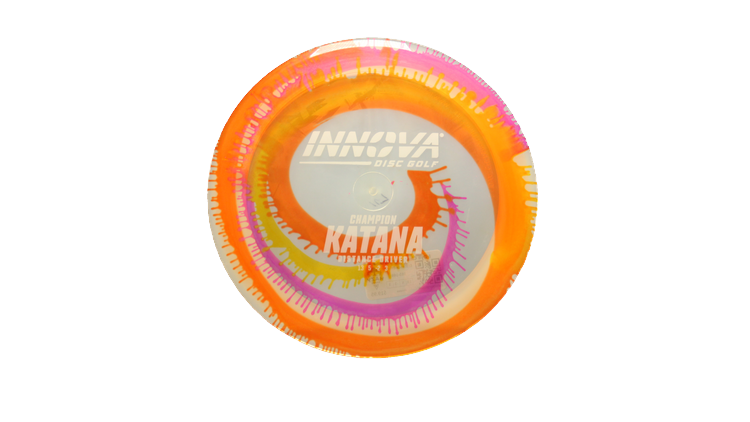 Innova I-Dye Champion Katana Distance Driver Front View