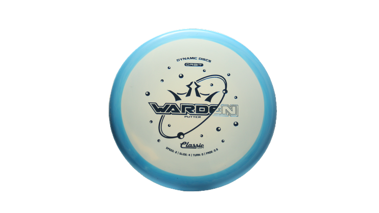 Dynamic Discs Classic Soft Orbit Warden Putter Front View