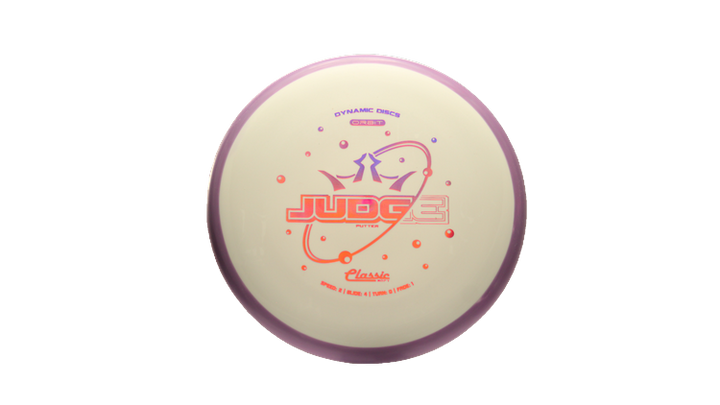 Dynamic Discs Classic Soft Orbit Judge Putter Front View