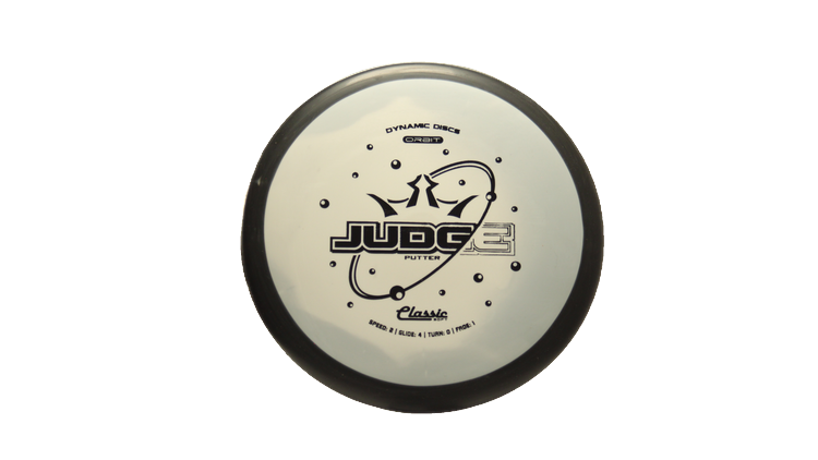 Dynamic Discs Classic Soft Orbit Judge Putter Front View