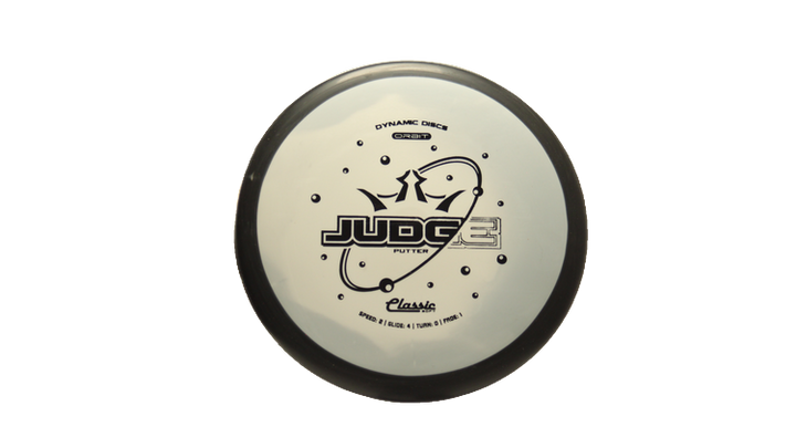 Dynamic Discs Classic Soft Orbit Judge Putter Front View