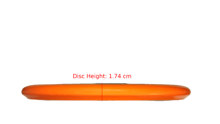 Dynamic Discs Classic Soft Orbit Emac Judge Putter Profile View