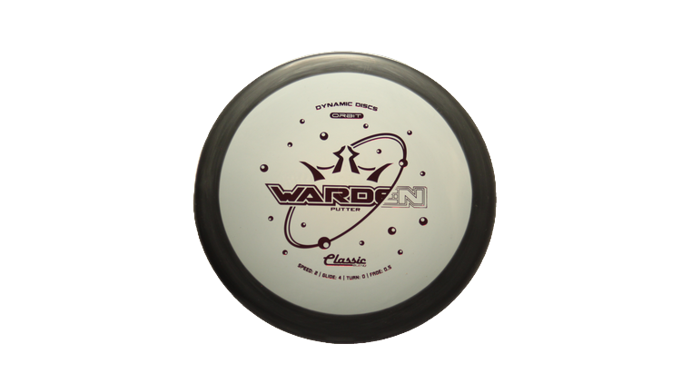Dynamic Discs Classic Blend Orbit Warden Putter Front View