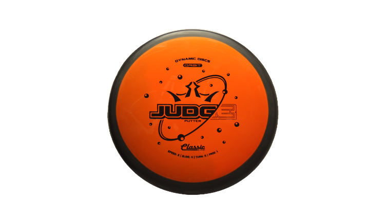 Dynamic Discs Classic Blend Orbit Judge Putter Front View