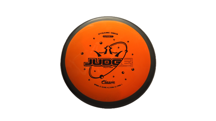 Dynamic Discs Classic Blend Orbit Judge Putter Front View