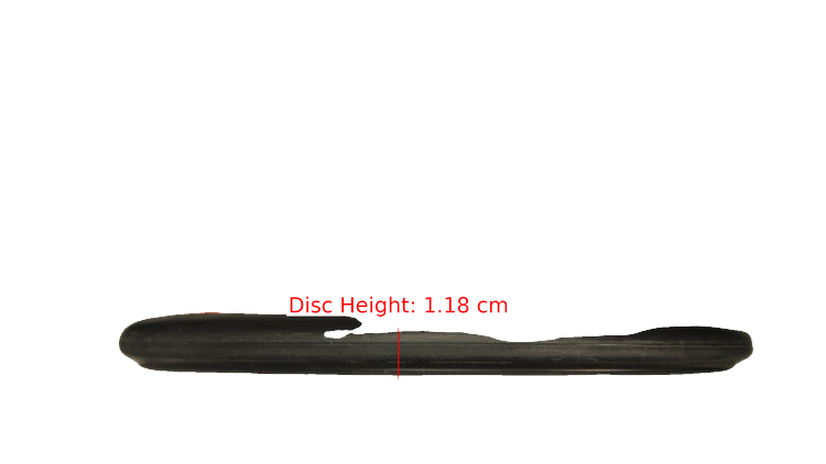 Dynamic Discs Classic Blend Orbit Judge Putter Profile View