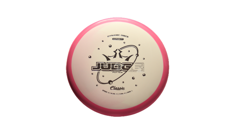 Dynamic Discs Classic Blend Orbit Judge Putter Front View