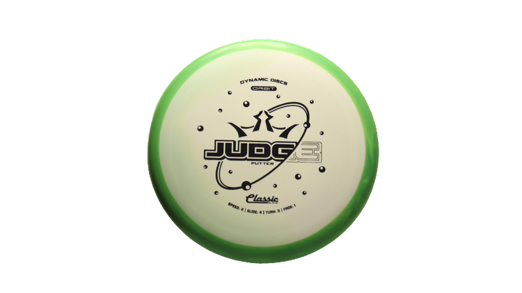 Dynamic Discs Classic Blend Orbit Judge Putter Front View