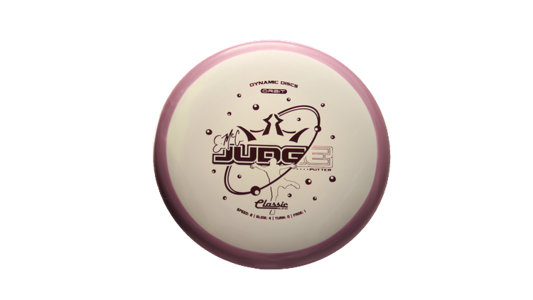 Dynamic Discs Classic Blend Orbit Emac Judge Putter Front View