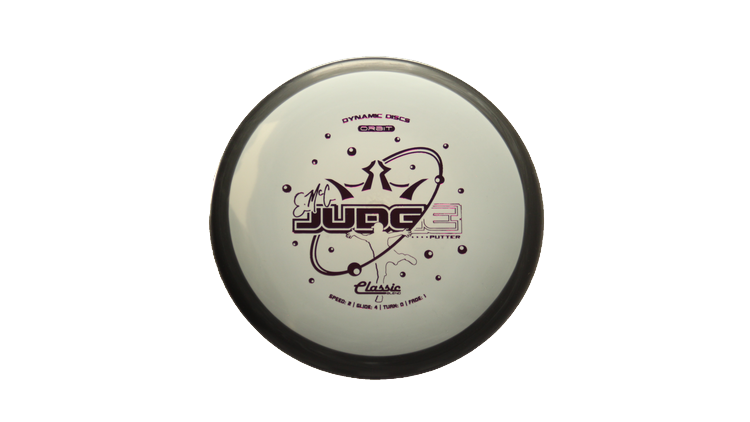 Dynamic Discs Classic Blend Orbit Emac Judge Putter Front View