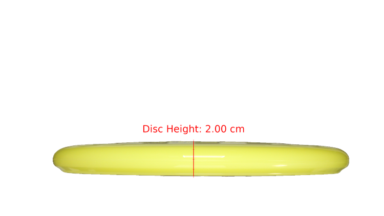 Discmania Discmania Challenge Color Glow C-Line P2X Putter Profile View