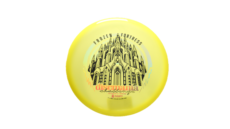 Discmania Discmania Challenge Color Glow C-Line P2X Putter Front View