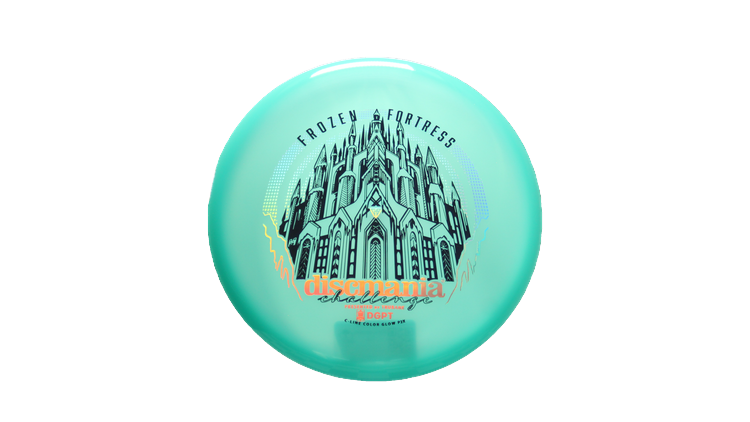 Discmania Discmania Challenge Color Glow C-Line P2X Putter Front View