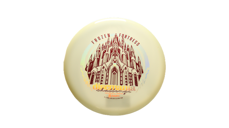 Discmania Discmania Challenge Color Glow C-Line P2X Putter Front View