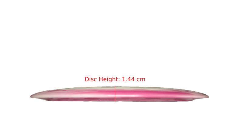 Discmania Nordic Phenom 4 Niklas Anttila Signature Series 2025 Glow Horizon S-Line DD3 Distance Driver Profile View