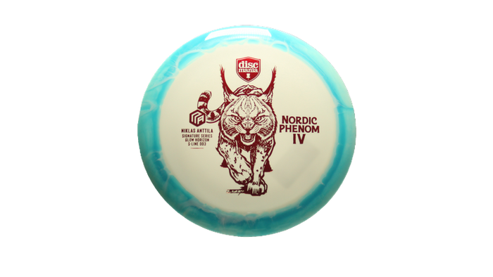 Discmania Nordic Phenom 4 Niklas Anttila Signature Series 2025 Glow Horizon S-Line DD3 Distance Driver