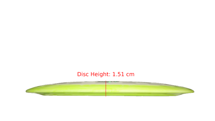 Discmania Nordic Phenom 4 Niklas Anttila Signature Series 2025 Glow Horizon S-Line DD3 Distance Driver Profile View