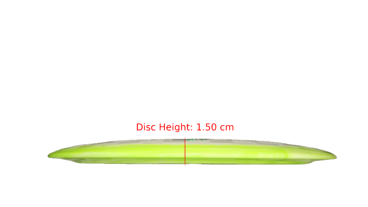 Discmania Nordic Phenom 4 Niklas Anttila Signature Series 2025 Glow Horizon S-Line DD3 Distance Driver Profile View